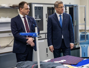 Новую испытательную лабораторию продукции легпрома посетили руководитель Росстандарта и Глава Башкортостана