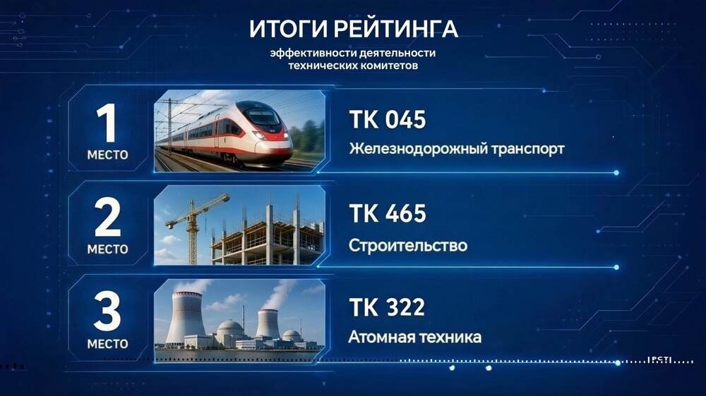 ОТ ВЫСОКОСКОРОСТНЫХ ЖЕЛЕЗНОДОРОЖНЫХ МАГИСТРАЛЕЙ ДО СТРОИТЕЛЬСТВА АЭС ПО ВСЕМУ МИРУ - ЛИДЕРЫ НОВОГО РЕЙТИНГА ЭФФЕКТИВНОСТИ ТЕХНИЧЕСКИХ КОМИТЕТОВ ОТ ВЫСОКОСКОРОСТНЫХ ЖЕЛЕЗНОДОРОЖНЫХ МАГИСТРАЛЕЙ ДО СТРОИТЕЛЬСТВА АЭС ПО ВСЕМУ МИРУ - ЛИДЕРЫ НОВОГО РЕЙТИНГА ЭФФЕКТИВНОСТИ ТЕХНИЧЕСКИХ КОМИТЕТОВ